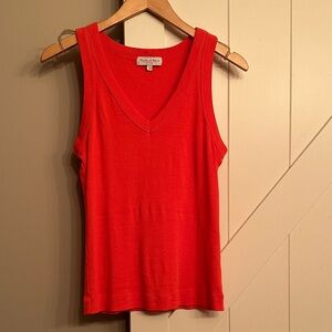 Woman’s Orange Tank Top